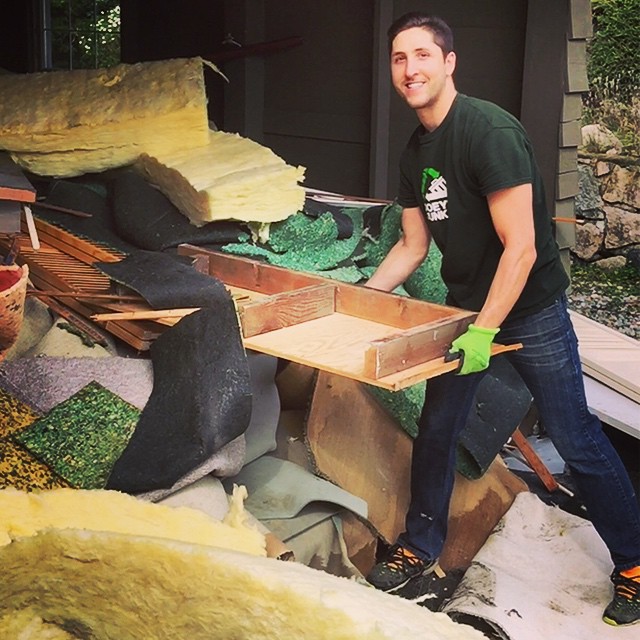 Joey at work