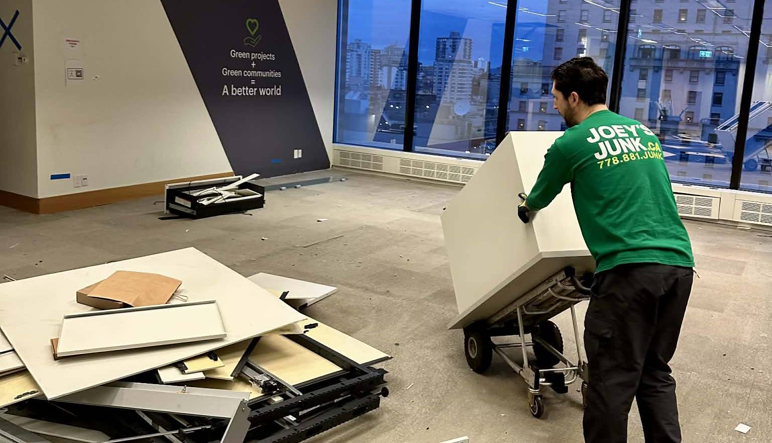 Office junk removal Vancouver BC - Joey's Junk