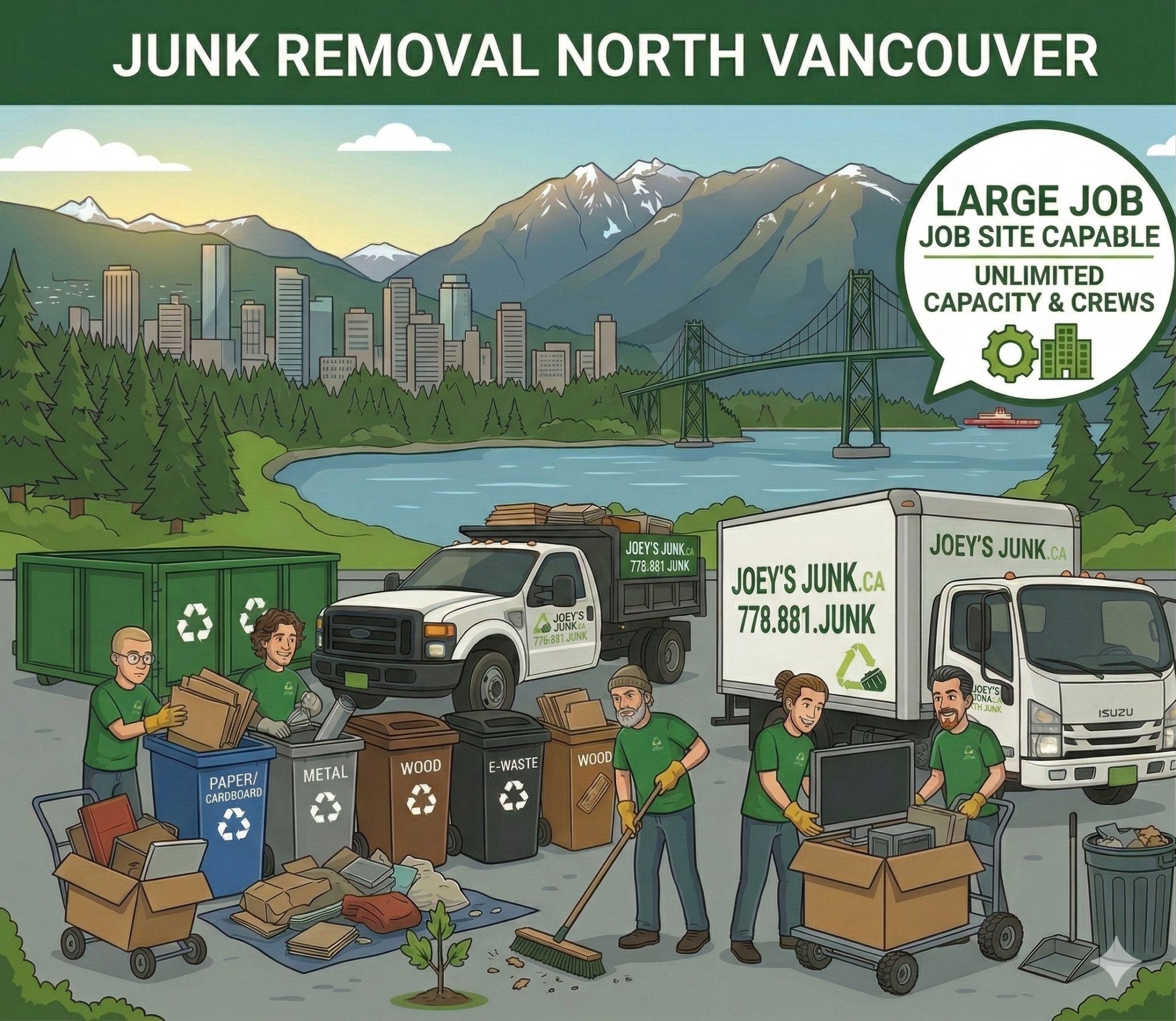 Junk Removal North Vancouver BC | Starting at $99 | Joey’s Junk – Joey ...